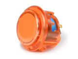 Gravity KT Arcade buttons 24mm Snap-In Button Clear Orange (TE09)