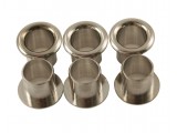 MBS65N BUSHING / STAMPED TUNER EYELETS (1/4 ID) / Nickel (SET 6)