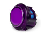Gravity KT Arcade buttons 24mm Snap-In Button Clear Violet (TE03)