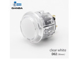 Gravity KS Mechanical Shafts Silent Pushbutton 30mm Snap-In Button Clear White (D02)