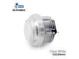 Gravity LX Mechanical Pushbutton 30mm screw type clear White (C02)