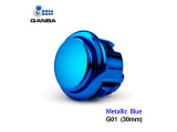 Gravity KS Mechanical Shafts Silent Pushbutton 30mm Snap-In Button metallic Blue (G01)