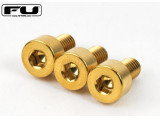 Titanium Nut Clamping Screw Set (3)–GOLD