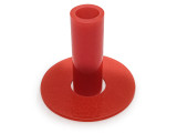 Solid Shaft Guard And Dust Cover red