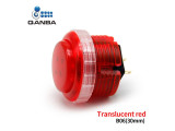 Gravity LX Mechanical Pushbutton 30mm screw type translucent Red (B06)