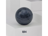 Mineral color ball top Gray black(Q04)