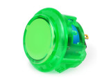 Gravity KT Arcade buttons 24mm Snap-In Button Clear Light green (TE05)