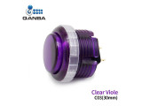 Gravity LX Mechanical Pushbutton 30mm screw type clear Violet (C03)