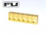 Naval Brass String Lock Insert Set (6)