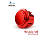 Gravity KS Mechanical Shafts Silent Pushbutton 30mm Snap-In Button metallic Red (G06)
