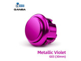 Gravity KS Mechanical Shafts Silent Pushbutton 30mm Snap-In Button metallic Violet (G03)