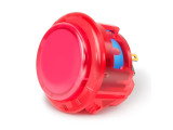 Gravity KT Arcade buttons 24mm Snap-In Button Clear Pink (TE08)