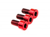 Titanium Nut Clamping Screw Set (3) – RED