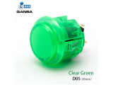 Gravity KS Mechanical Shafts Silent Pushbutton 30mm Snap-In Button Clear Green (D05)