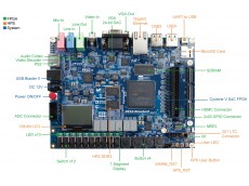 その他 Terasic DE1-SoC Terasic altera DE1-SOC、Cyclone v、fpga開発ボード、p0159 - AliExpress