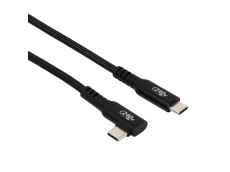 AINEX U20CC-LM05P24 PD240W対応 USB2.0 Type-Cケーブル C横L型 - C 0.5m