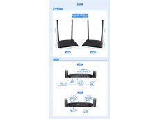 TEC (テック) TEHDWLEX150S HDMI信号をワイヤレスで離れた場所に