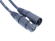 SGK-BXL4MF-030 XLR4ピン スピーカーケーブル ブラックコネクタ