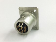 ITTキャノン XLR-6-32-F77 XLRレセプタクル(6P・オス)