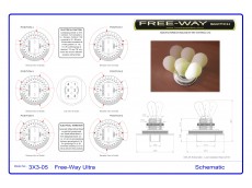 Freeway Switch Freeway 3X3-05 トグルスイッチ