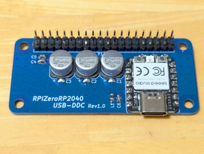 TakazineZone -new_western_elec- RPiZeroRP2040 ラズパイZERO形状USB