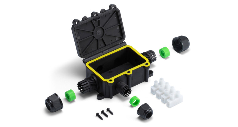 タカチ電機工業 JW-2W-N 防水ジャンクションボックス JWシリーズ