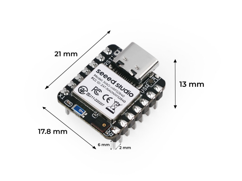 SEEBOOさん専用 Seeed Studio 102010469 Seeed Studio XIAO nRF52840 Sense