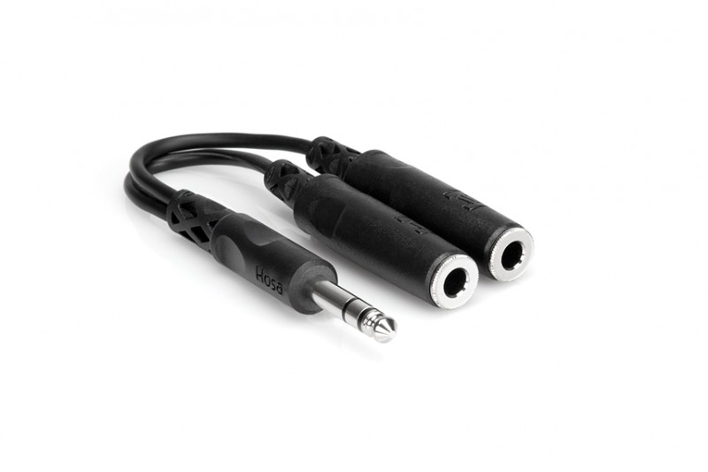 Hosa YPP-118 6.3Φステレオ分配ケーブル