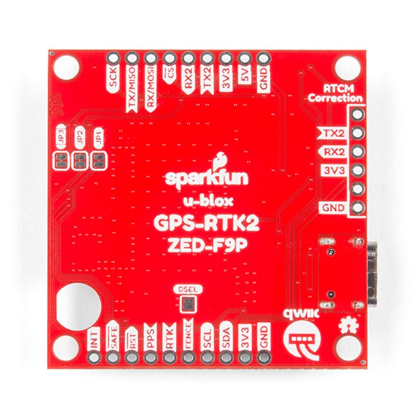 SparkFun GPS-15136 SparkFun GPS-RTK2 Board - ZED-F9P (Qwiic)