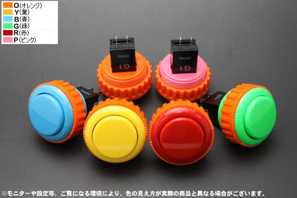 三和電子 Obsn 30rg O ネジ式 F30押ボタンスイッチ オレンジ 高耐久