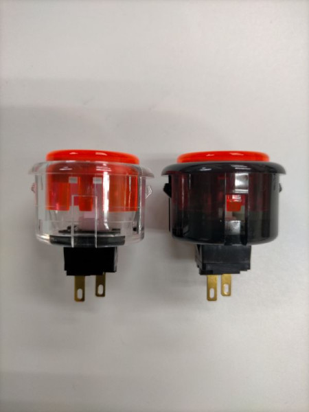 セイミツ工業 PS-14-K-SPS ゲームスイッチ 30φ 差込式 蛍光剤入