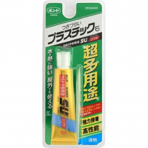 コニシ 箱売り ボンド ウルトラ多用途SU プレミアムクイック クリヤー 100ｍｌ 100本入 - 1