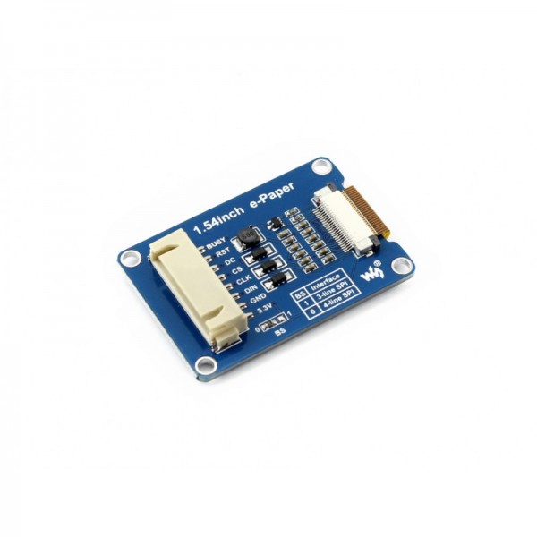 Waveshare 1.54inch e-Paper Module (B) 【13338】1.54インチ 200×200
