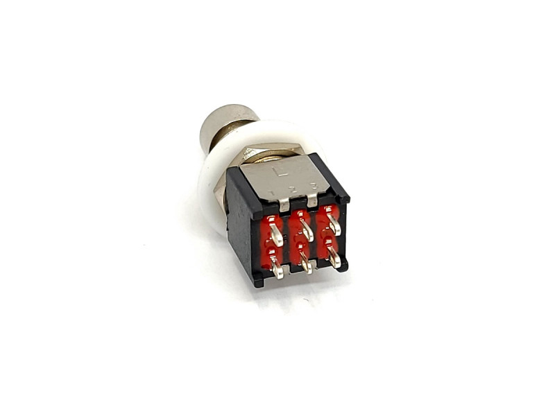 フットスイッチ(オルタネイト・6P・黒)