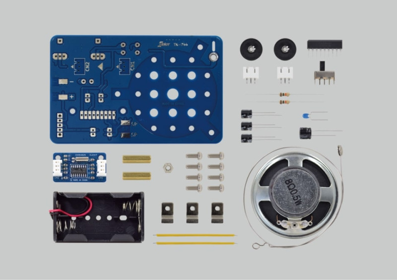 ELEKIT TK-744 ワイドFMラジオ