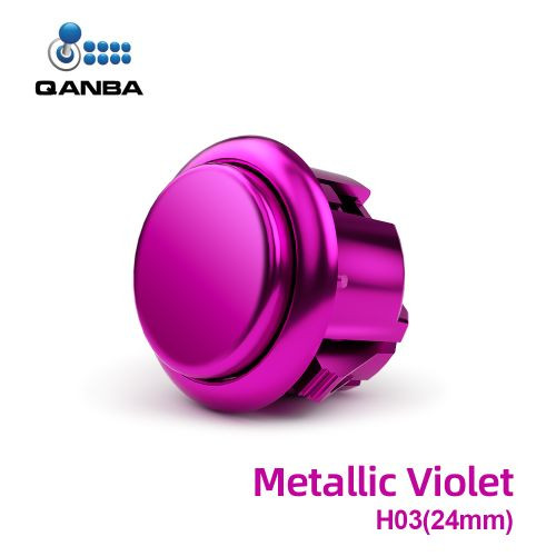 Qanba Gravity KS Mechanical Shafts Silent Pushbutton 24mm