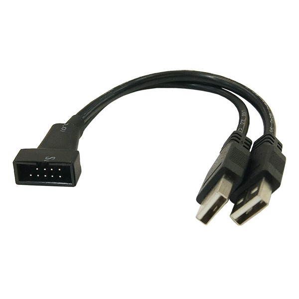 TFTEC JAPAN (変換名人) USB2-MB/CA USB2.0 A(オス) to M/Bピンヘッダー