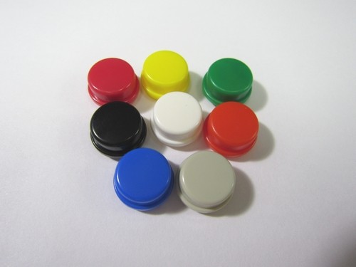 Ktsc 22 タクトスイッチ用キャップ 丸 黒