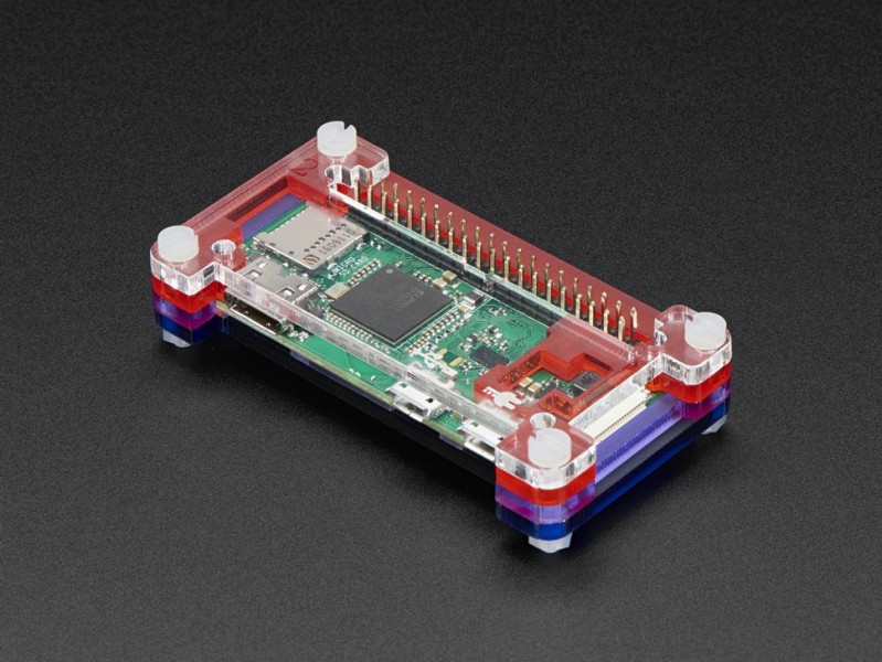 Pimoroni Pim258 Pimoroni Pibow Zero W Case For Raspberry Pi Zero W