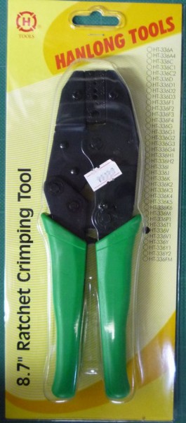 H TOOL HT-336V 同軸用圧着工具