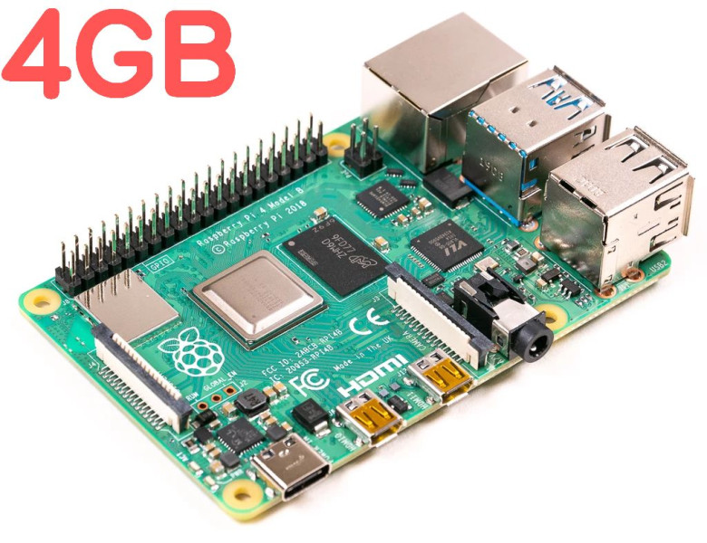 Raspberry Pi RPi4B-4GB 【本体】Raspberry Pi 4 Model B - 4GB