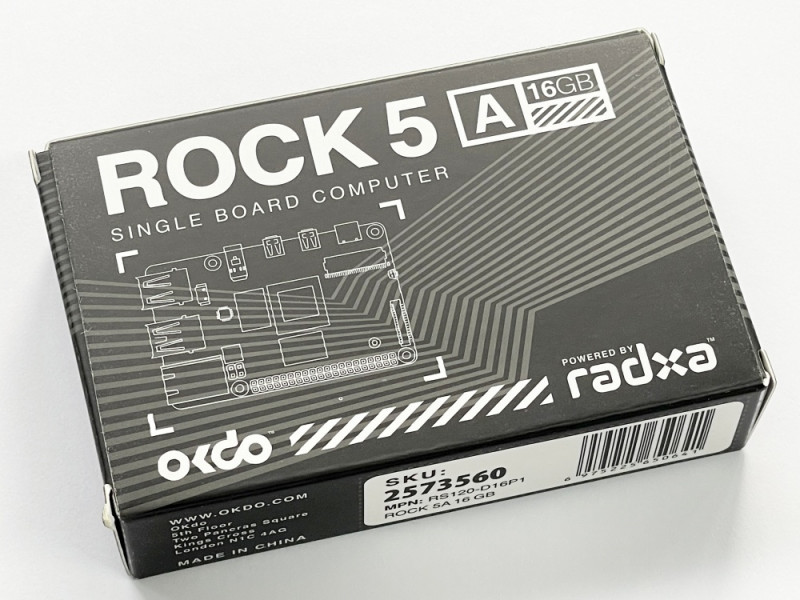 OKdo (RSコンポーネンツ) RS120-D16P1 【本体】OKdo ROCK 5