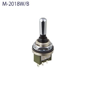 NKKスイッチズ(旧日本開閉器工業) M-N18S1WB トグルスイッチ NKKスイッチズ(旧日本開閉器工業) M-N18S1WB トグルスイッチ
