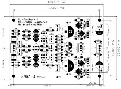 TakazineZone -new_western_elec- NNBA-1 入出力バランスアンプ基板