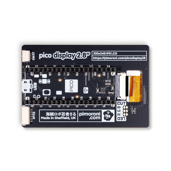 拡張カード Pico Enviro+Pack PIM635 拡張カード Pico Enviro+Pack PIM635 pimoroniのRaspberry Pi Pico用