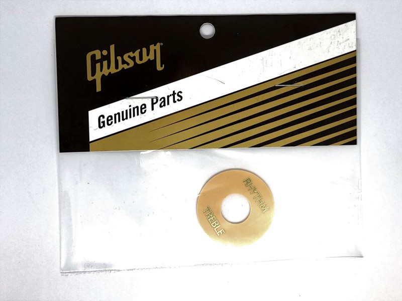 Gibson PRWA030 Toggle Switch Washer Cream with Gold Imprint
