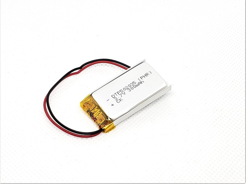 DTP502035(PHR) 300mAh リチウムイオンポリマー電池 3.7V 300mAh