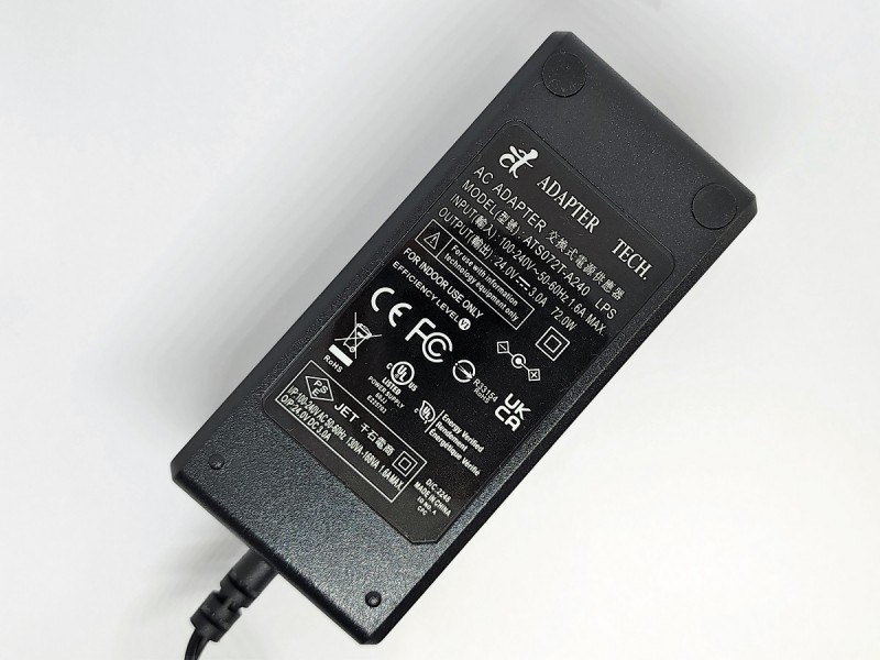 Adapter Technology ATS072T-A240 24V3A ACアダプター