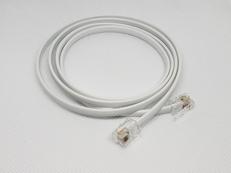 人気ブラドン オーディオファン 受話器用カールコード クロス結線 RJ9 4極4芯 qdtek.vn