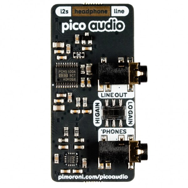 Pimoroni PIM544 Pico Audio Pack (Line-Out and Headphone Amp)